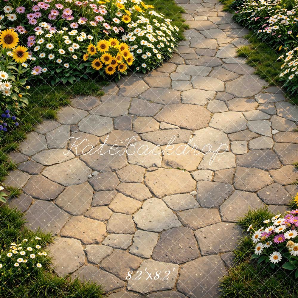Kate Garden Cobblestone Path Backdrop Designed by Mini MakeBelieve - Image 5