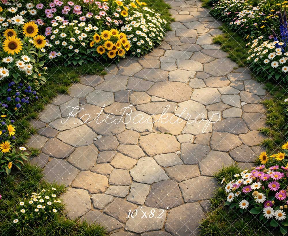 Kate Garden Cobblestone Path Backdrop Designed by Mini MakeBelieve - Image 6