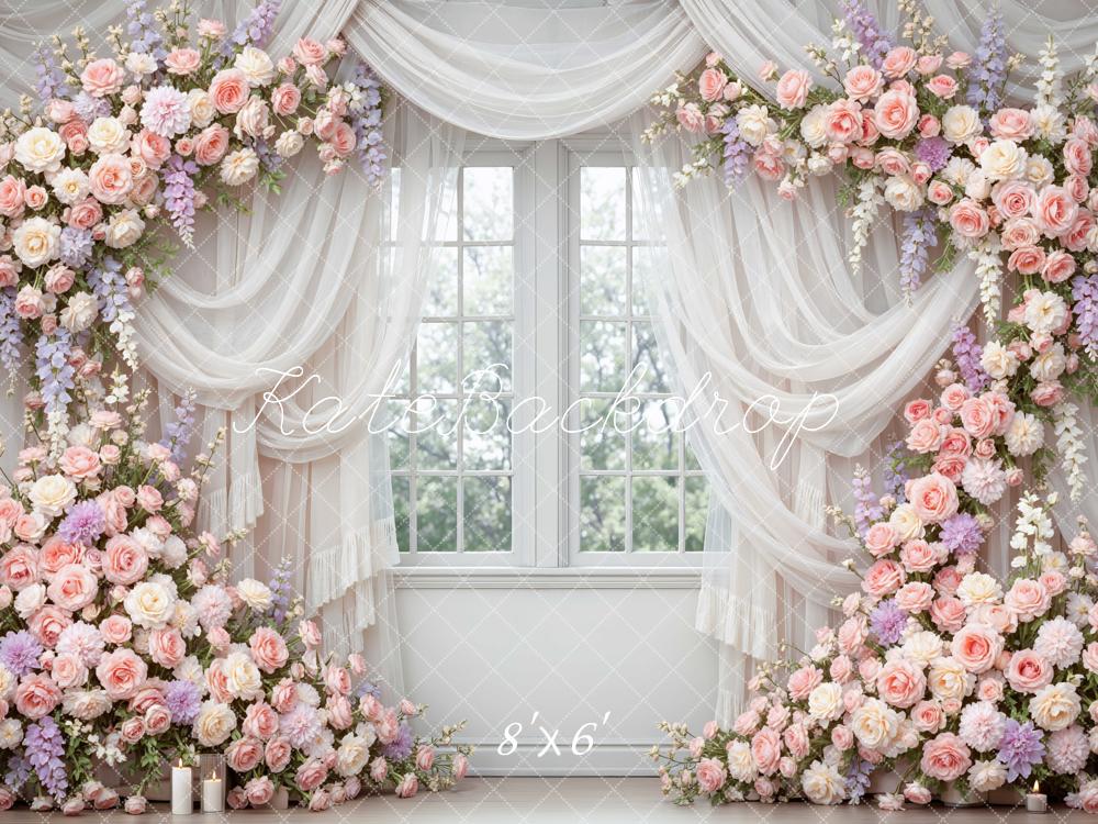 Kate Garland Window Drapes Backdrop Designed by Mini MakeBelieve - Image 3
