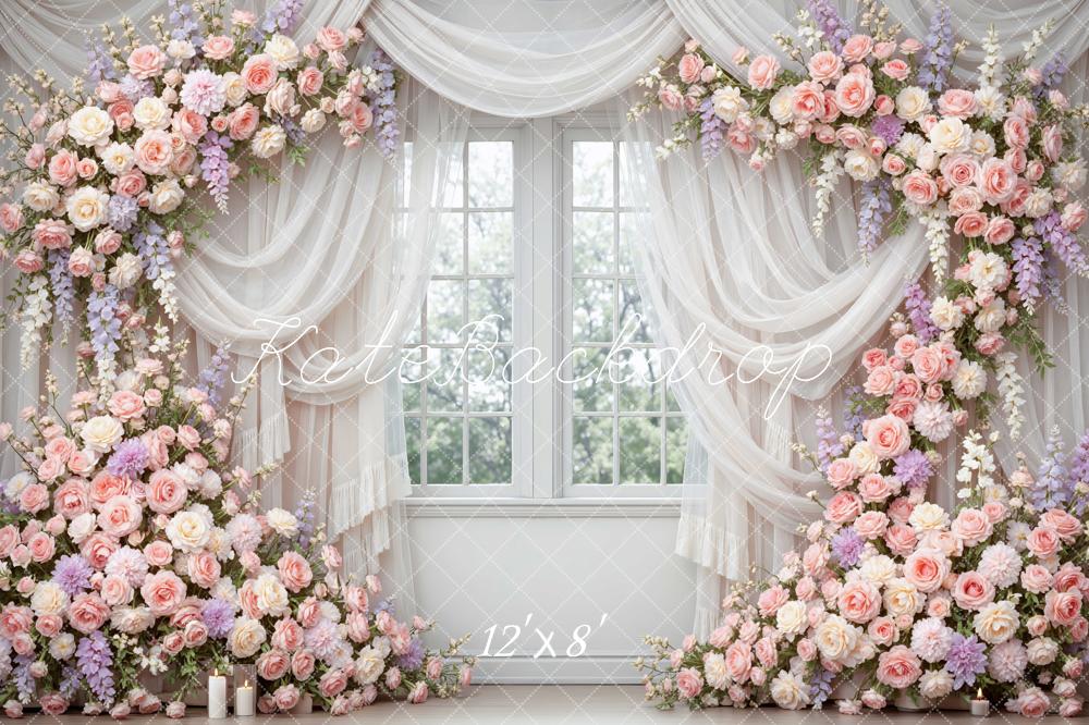 Kate Garland Window Drapes Backdrop Designed by Mini MakeBelieve - Image 8