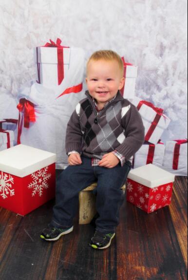 Kate Gift And Snow Tree Backdrop for Christmas Photography - Image 6