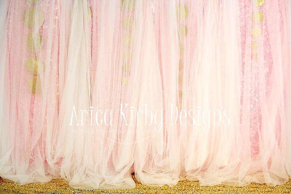 Kate Glitter Me Pink Backdrop for Photography designed by Arica Kirby - Image 2