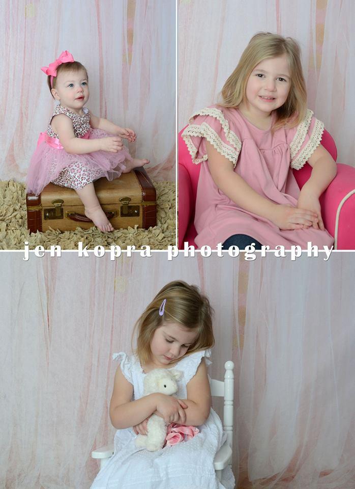 Kate Glitter Me Pink Backdrop for Photography designed by Arica Kirby - Image 3