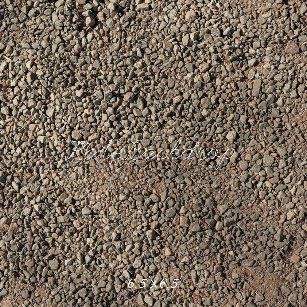 Kate Gravel Stone Ground Texture Floor Backdrop Designed by Mini MakeBelieve - Image 2