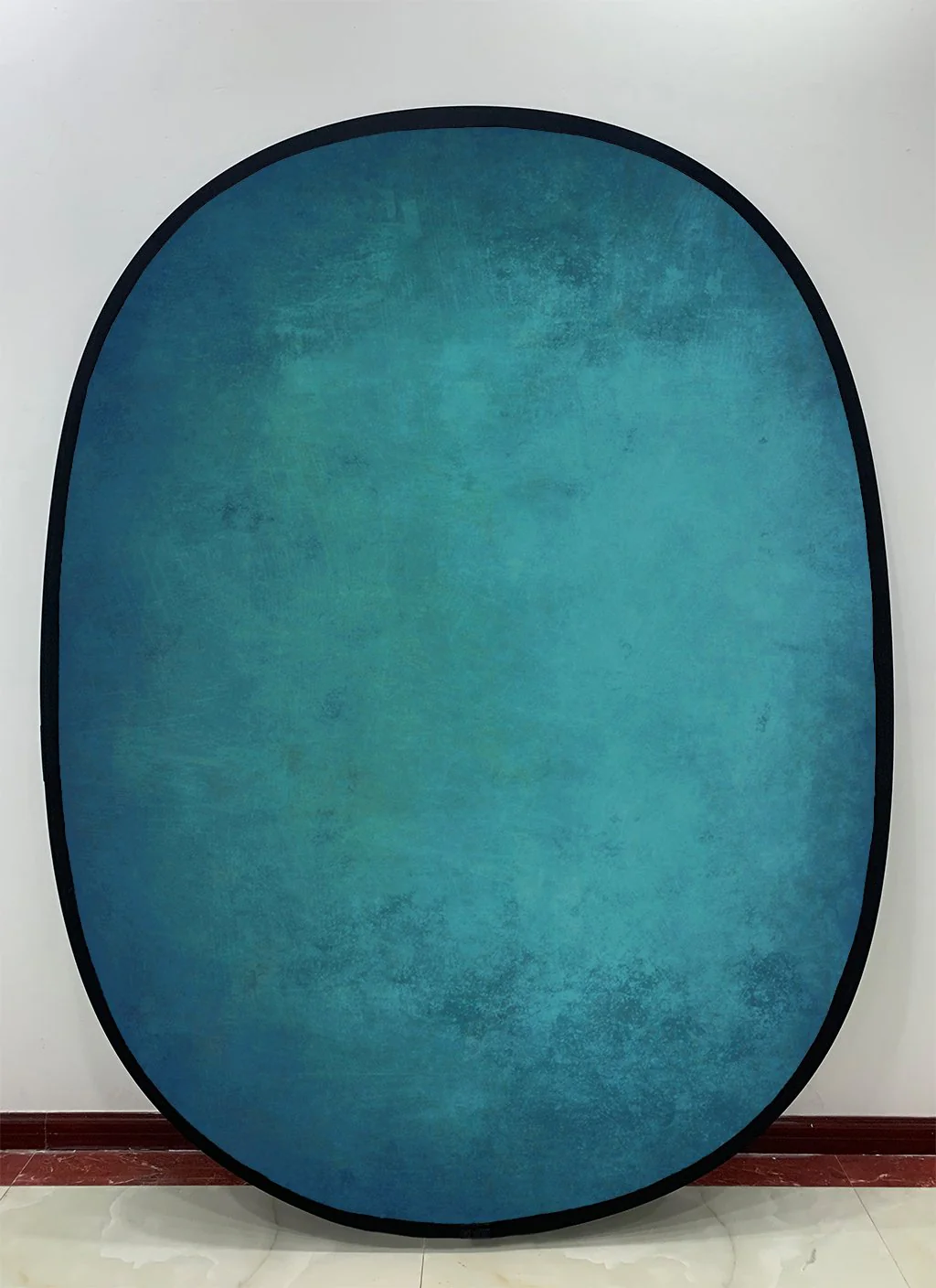 Kate Gray Abstract Texture/ Blue Green Abstract Texture Collapsible Backdrop Photography 5X6.5ft(1.5x2m) - Image 11