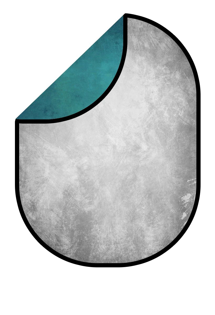 Kate Gray Abstract Texture/ Blue Green Abstract Texture Collapsible Backdrop Photography 5X6.5ft(1.5x2m) - Image 9