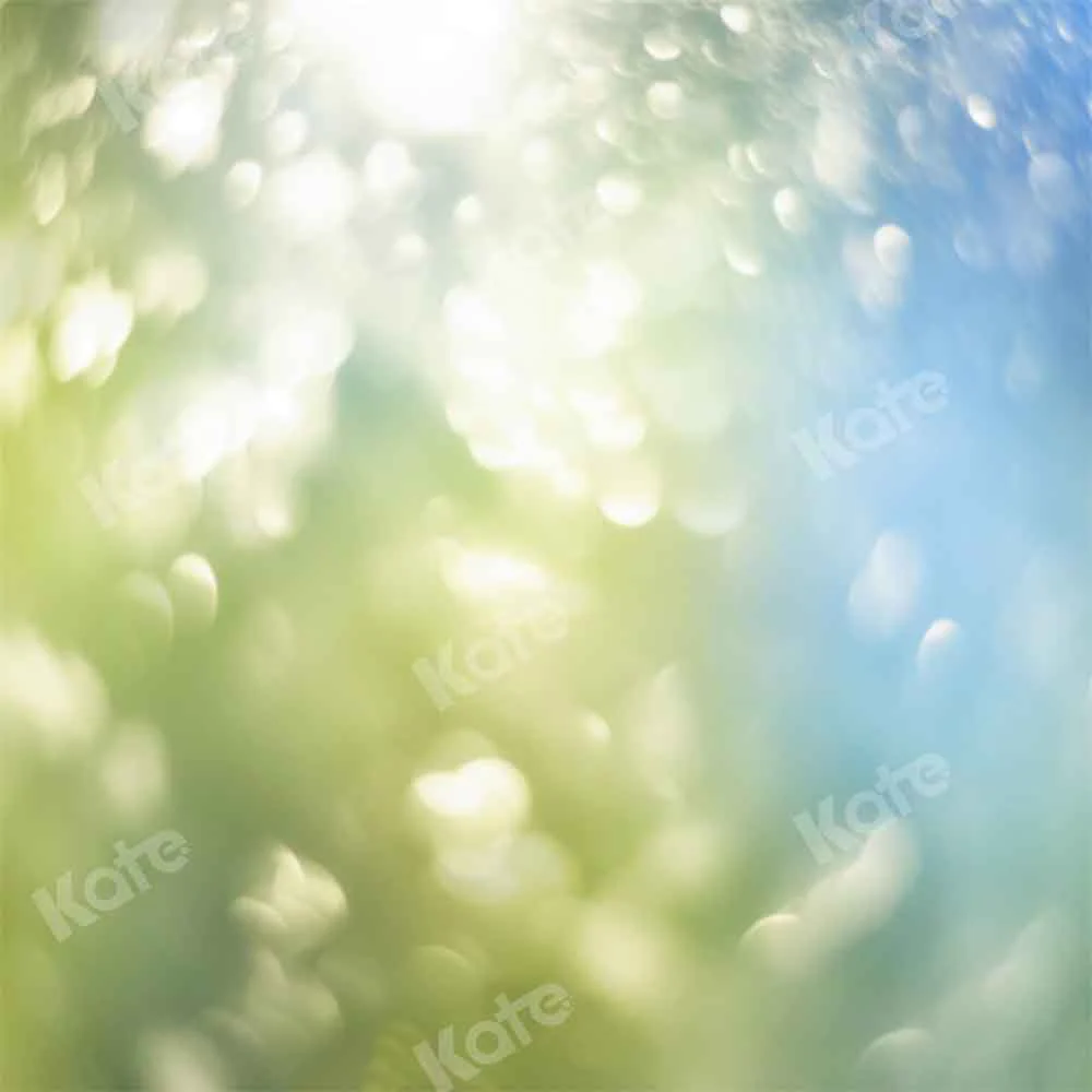 Kate Green Blue Bokeh Backdrop Designed by Kate Image - Image 2