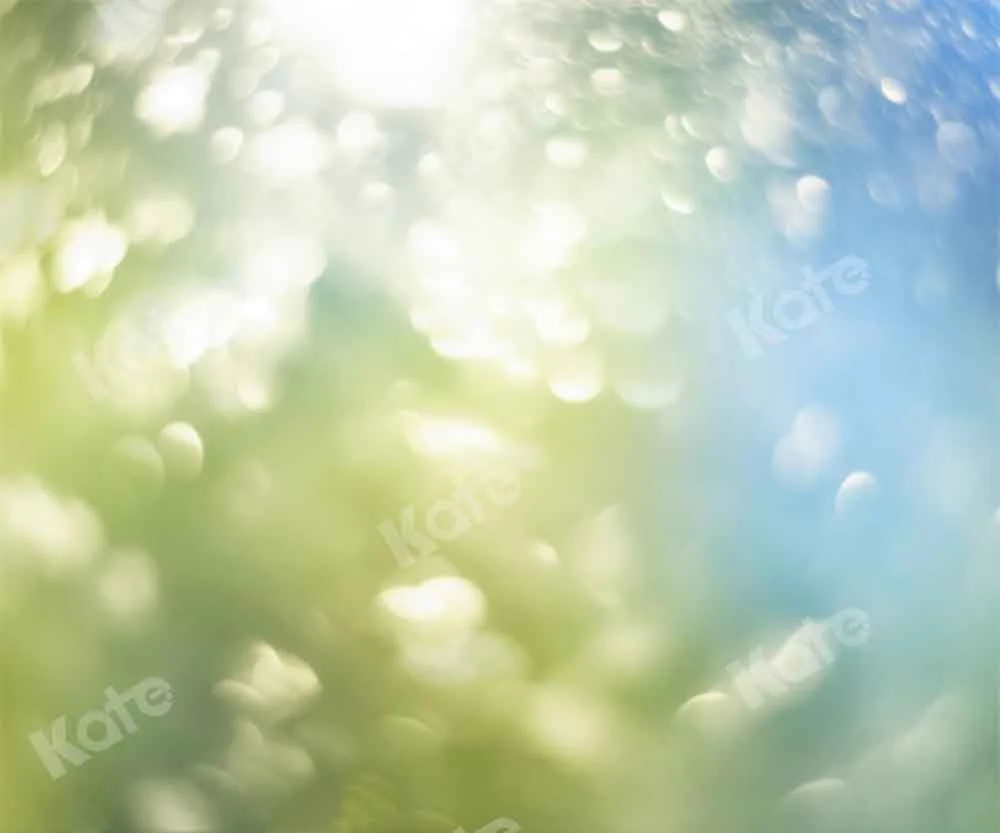 Kate Green Blue Bokeh Backdrop Designed by Kate Image - Image 3