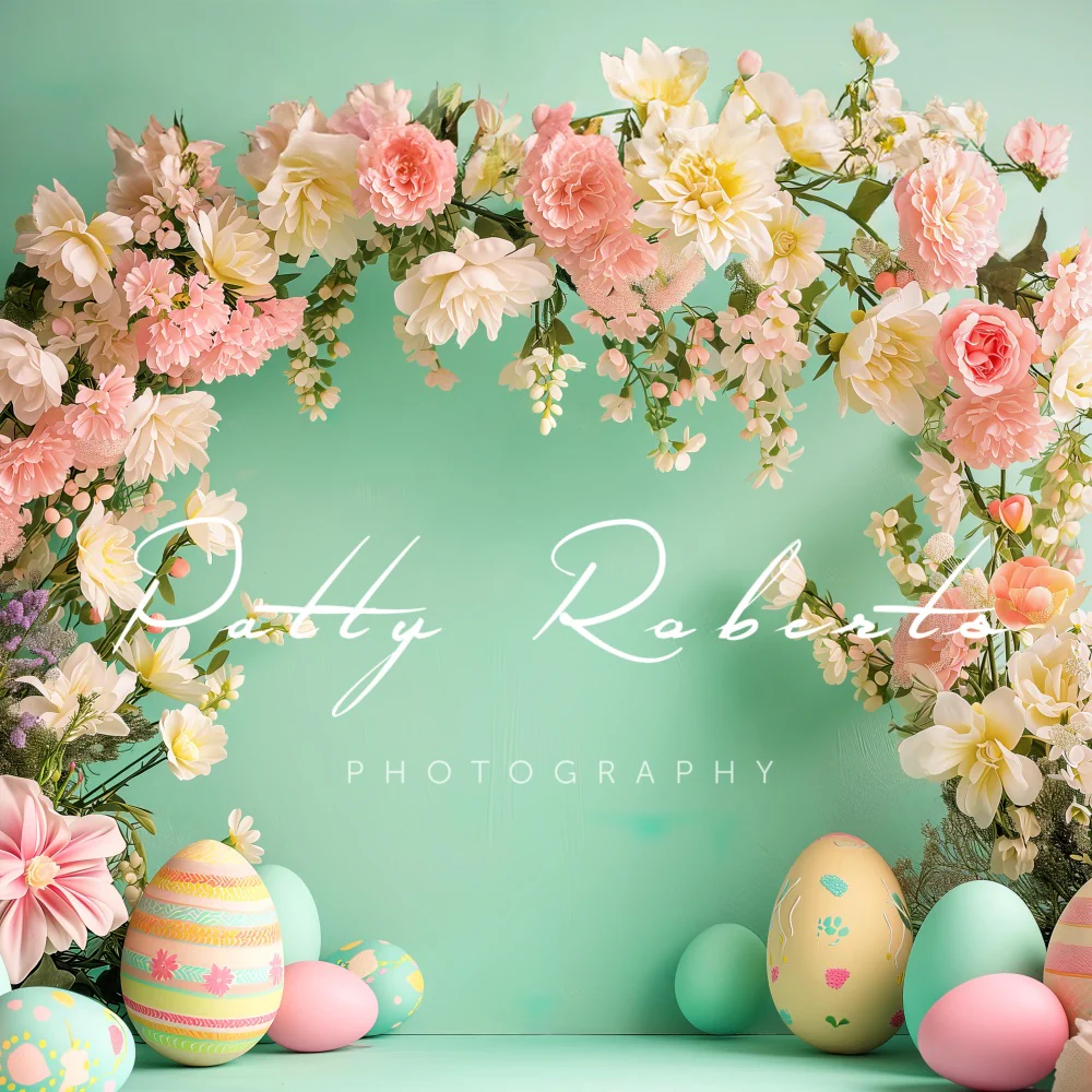 Kate Green Easter Flower Arch Backdrop Designed by Patty Robert - Image 2