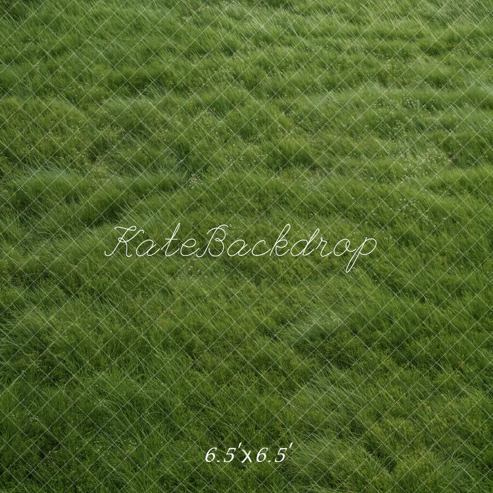 Kate Green Grass Floor Backdrop Designed by Kate Image - Image 2