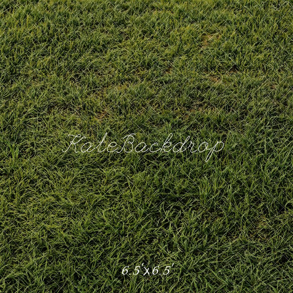 Kate Green Grass Lawn Floor Backdrop Designed by Emetselch - Image 2