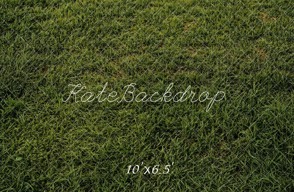 Kate Green Grass Lawn Floor Backdrop Designed by Emetselch - Image 4