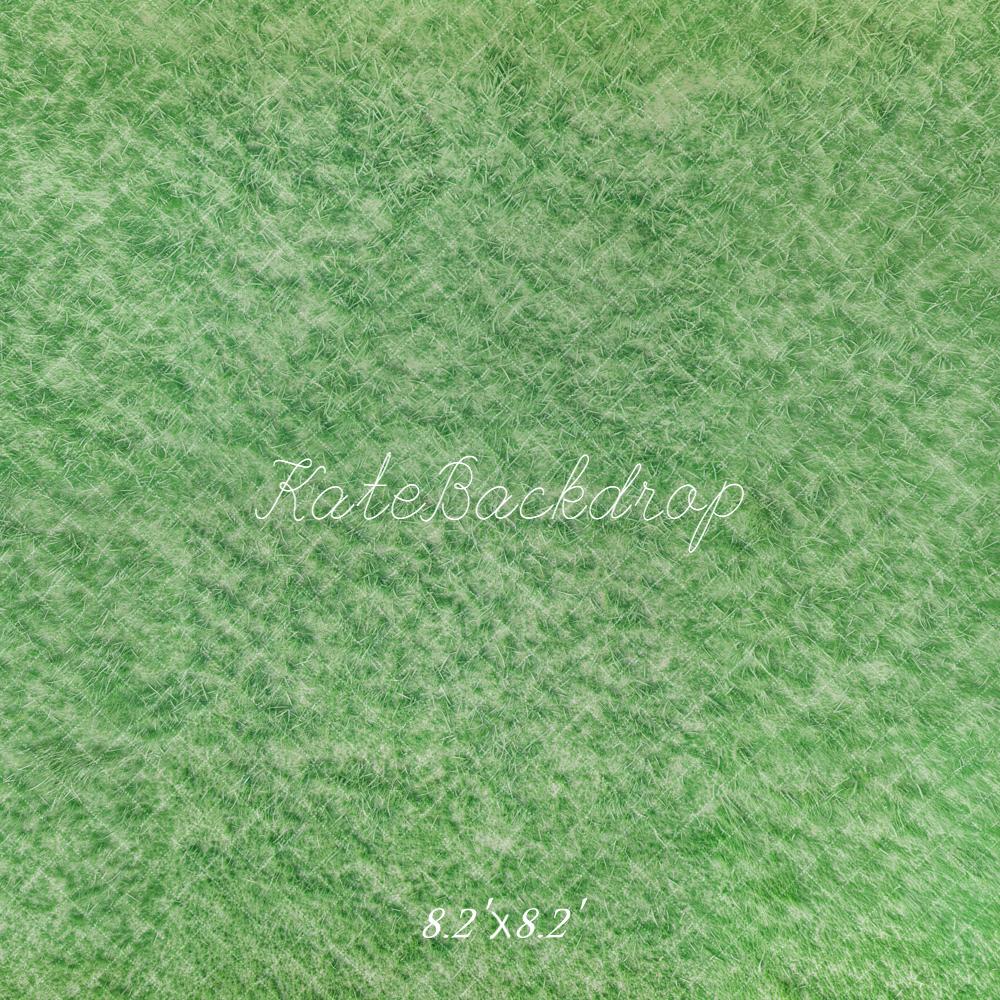 Kate Green Grass Texture Floor Backdrop Designed by Emetselch - Image 5