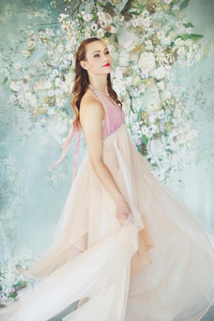 Kate Green Spring White Flowers Backdrop for Photography - Image 6