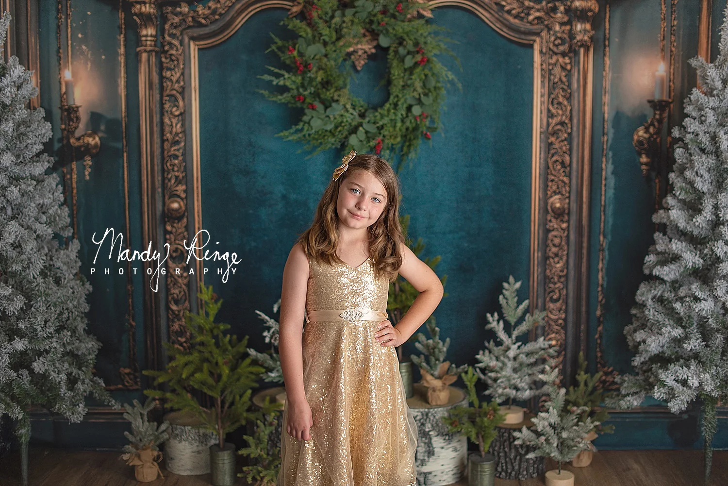 Kate Green Vintage Ornate Wall Backdrop Designed by Emetselch - Image 4