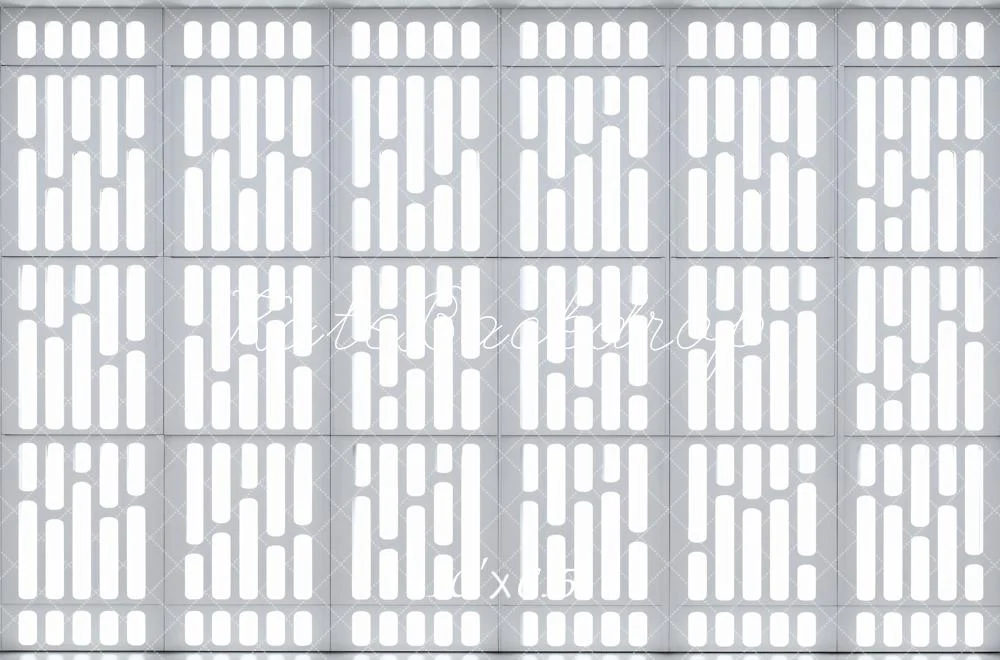 Kate Grey Abstract Geometric Panels Backdrop Designed by Mini MakeBelieve - Image 4