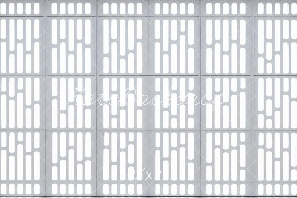 Kate Grey Abstract Geometric Panels Backdrop Designed by Mini MakeBelieve - Image 8