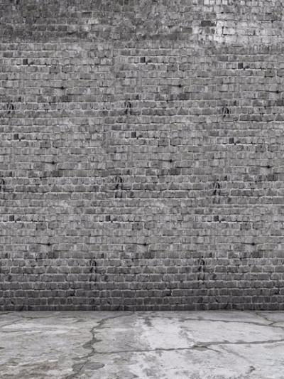 Kate Grey Brick Wall With Concrete Floor Photography Backdrops