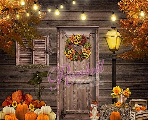 Kate Halloween Backdrop Designed by Rosabell Photography