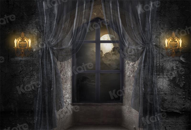 Kate Halloween Castle Night Backdrop Designed by Uta Mueller Photography - Image 2