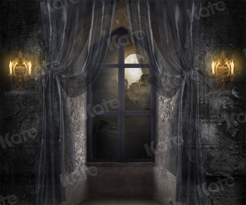 Kate Halloween Castle Night Backdrop Designed by Uta Mueller Photography - Image 4