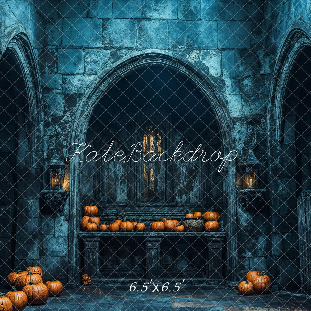 Kate Halloween Gothic Arch Wall Backdrop Designed by Emetselch - Image 2