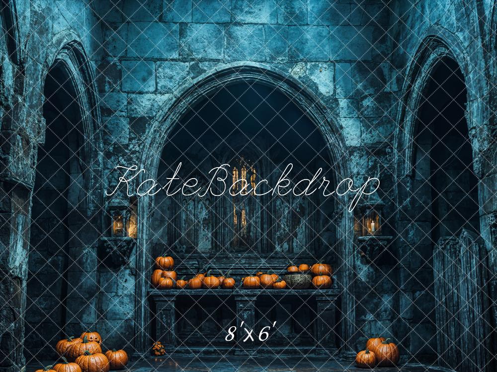 Kate Halloween Gothic Arch Wall Backdrop Designed by Emetselch - Image 3