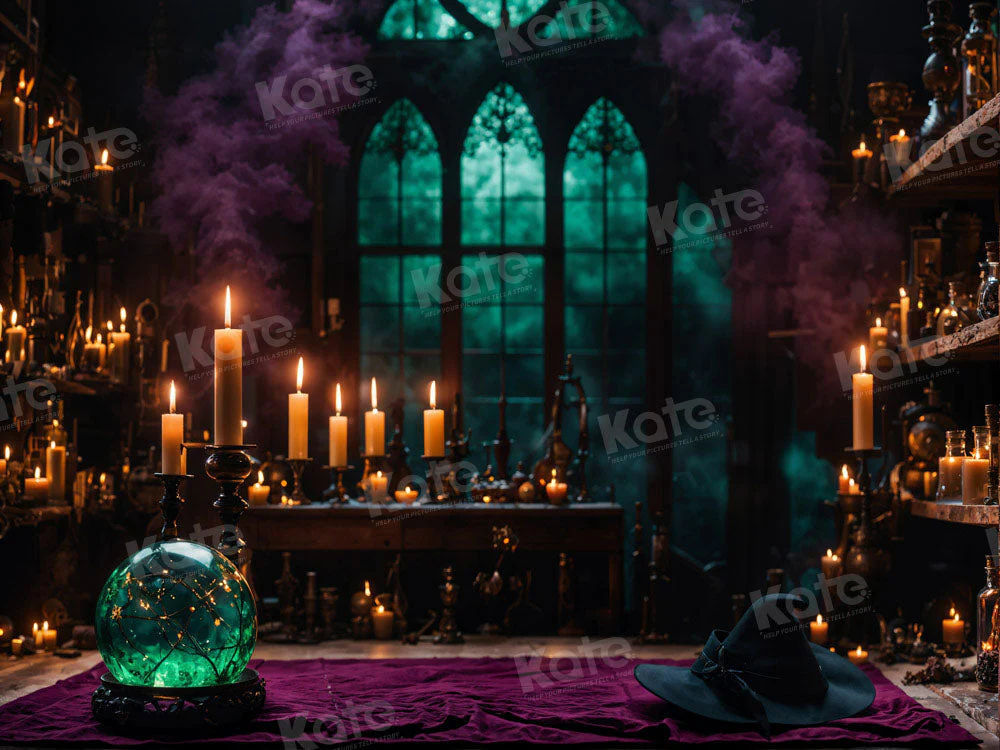 Kate Halloween Magic Crystal Ball Backdrop for Photography - Image 5
