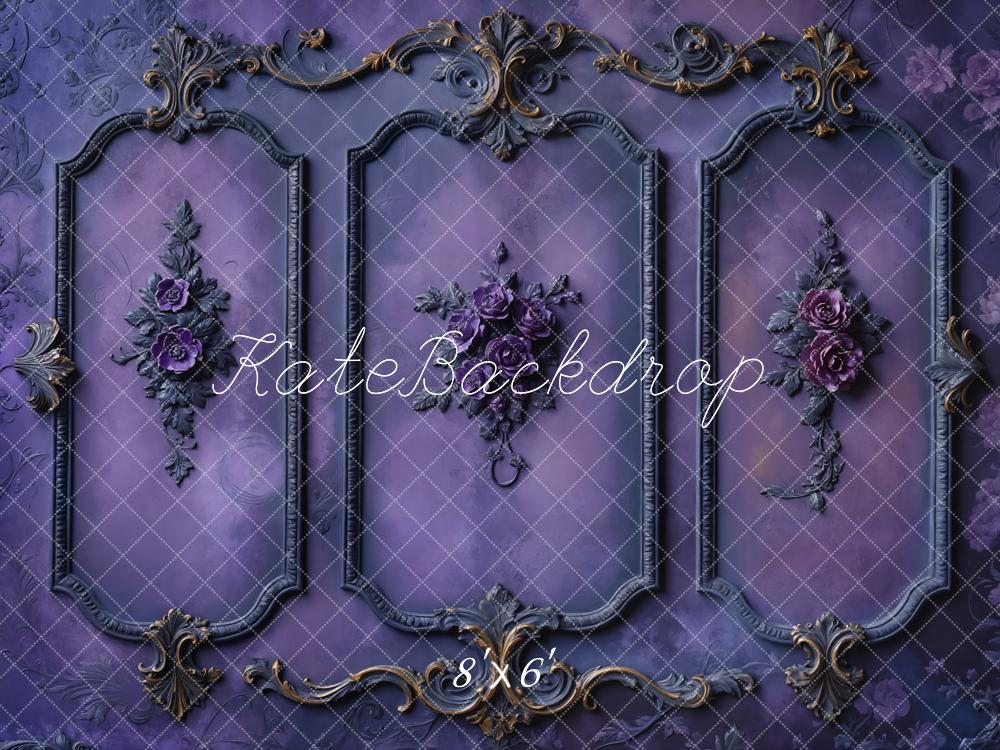 Kate Purple Retro Wall Backdrop Designed by Chain Photography - Image 5
