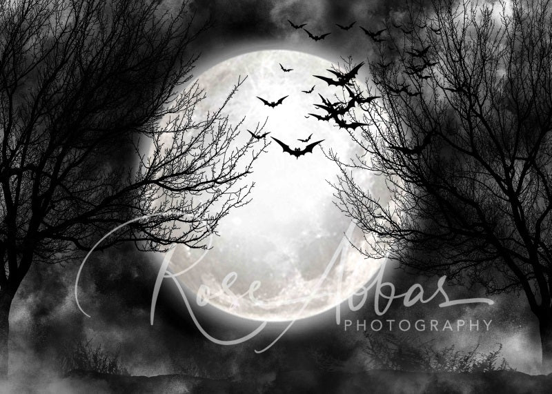 Kate Halloween Spooky Full Moon Backdrop Designed By Rose Abbas - Image 2