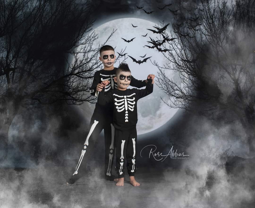 Kate Halloween Spooky Full Moon Backdrop Designed By Rose Abbas - Image 3