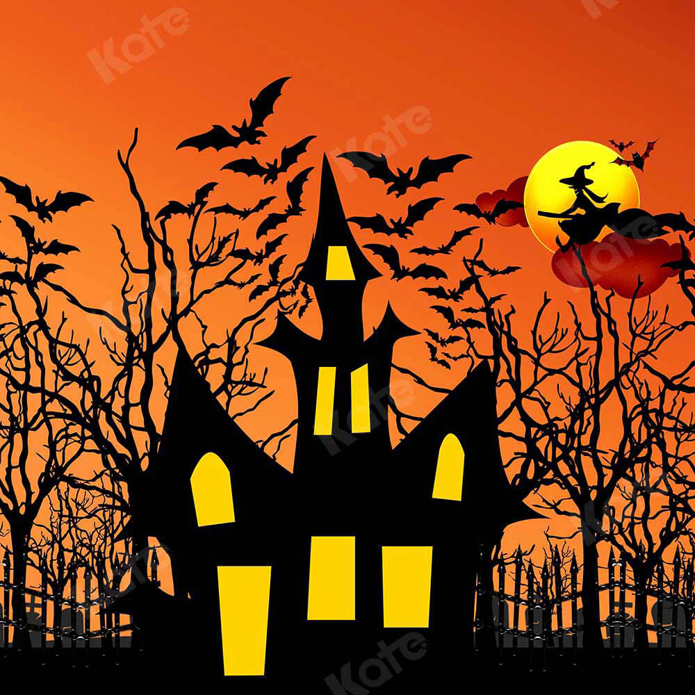 Kate Halloween Witch Backdrop Designed by Chain Photography - Image 2