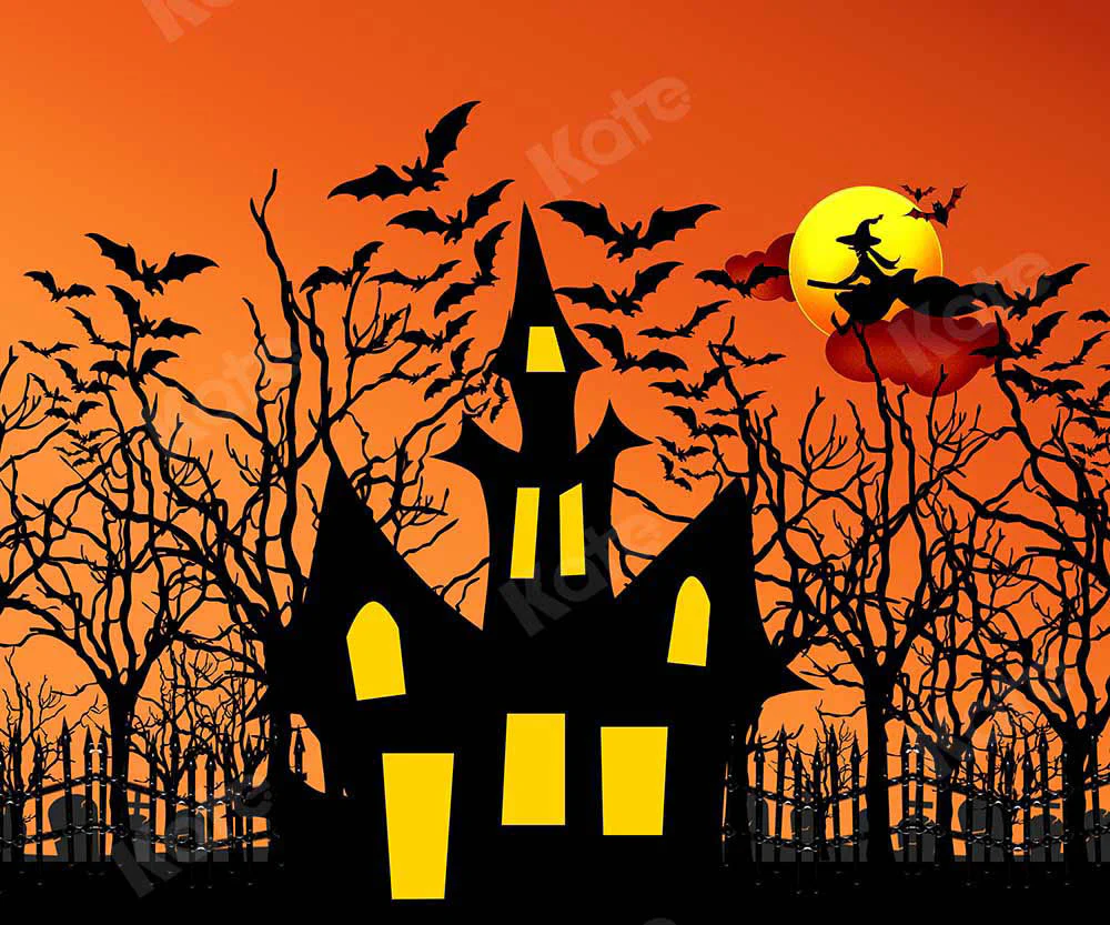 Kate Halloween Witch Backdrop Designed by Chain Photography - Image 3