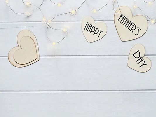 Kate Happy Father'S Day White Wood Floor Photography Backgrounds - Image 2