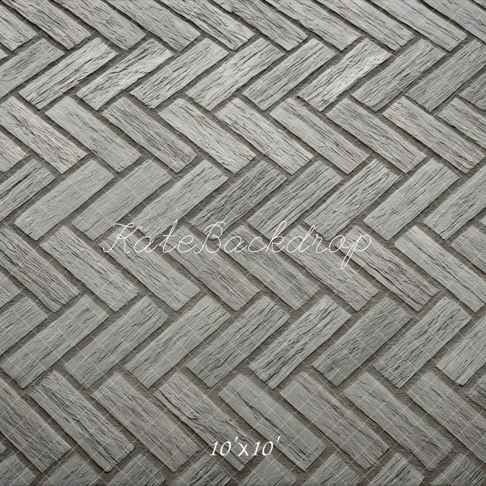 Kate Herringbone Grey Wood Backdrop Designed by Mini MakeBelieve - Image 7