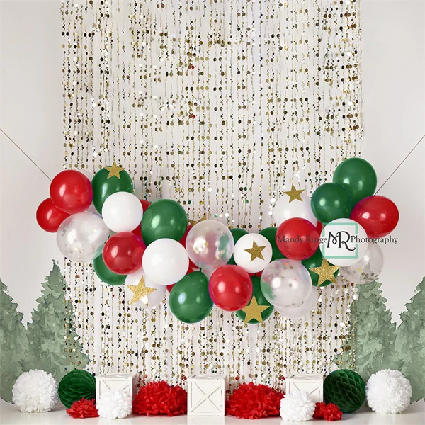 Kate Holiday Party Christmas Backdrop Designed by Mandy Ringe Photography - Image 2