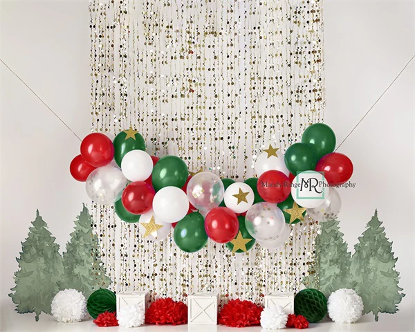 Kate Holiday Party Christmas Backdrop Designed by Mandy Ringe Photography - Image 3