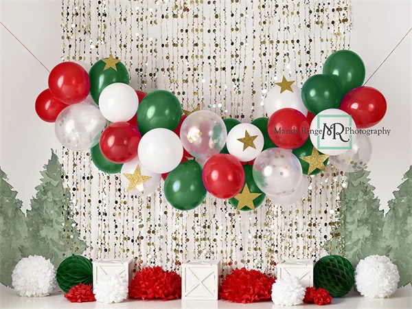 Kate Holiday Party Christmas Backdrop Designed by Mandy Ringe Photography - Image 4