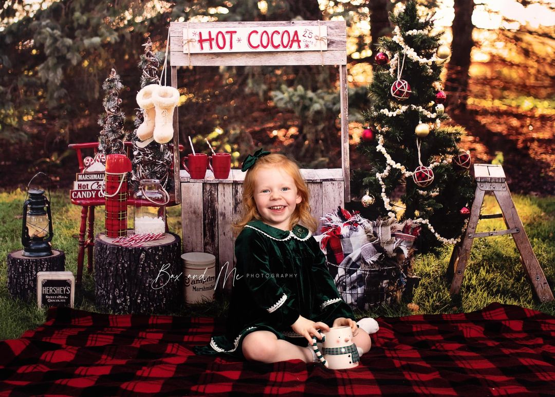 Kate Hot Cocoa Stand Backdrop Designed by Mandy Ringe Photography - Image 3