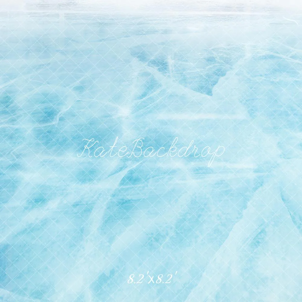 Kate Ice Blue Texture Backdrop Designed by Emetselch - Image 5