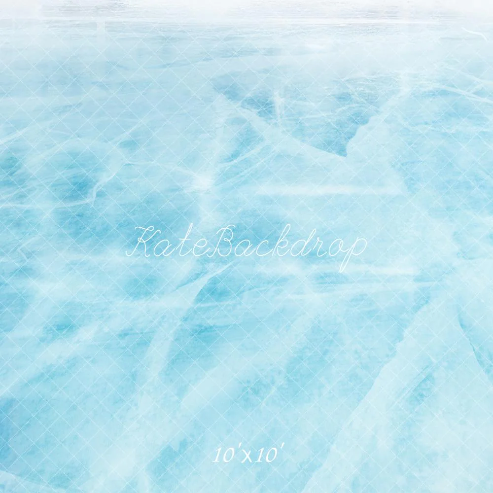 Kate Ice Blue Texture Backdrop Designed by Emetselch - Image 7