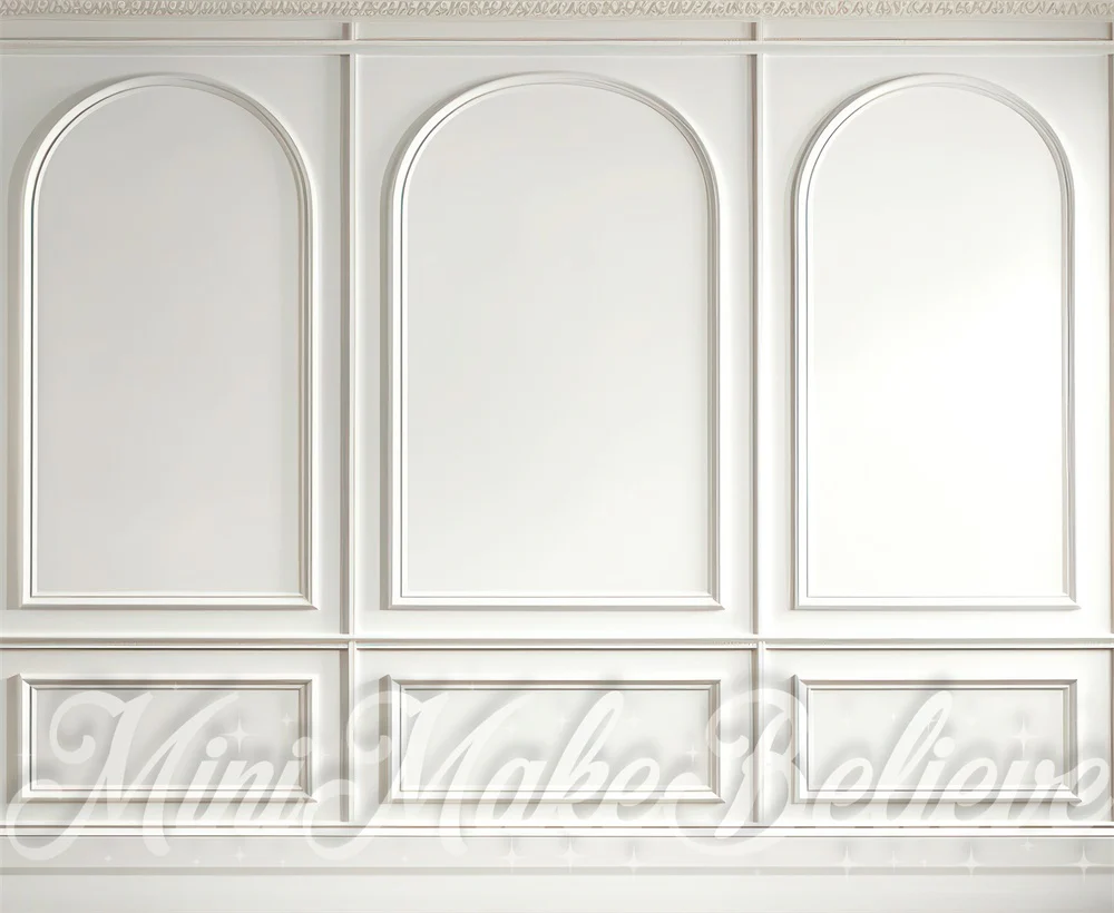 Kate Interior Simple White Arch Wall Backdrop Designed by Mini MakeBelieve - Image 4