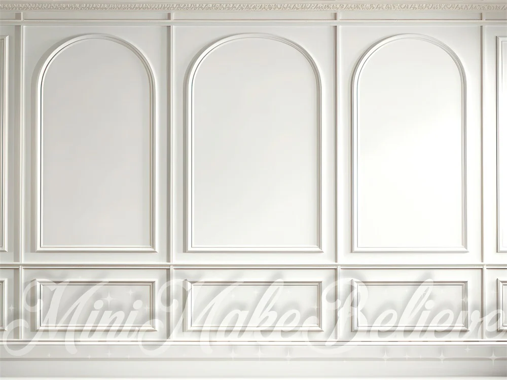 Kate Interior Simple White Arch Wall Backdrop Designed by Mini MakeBelieve - Image 5