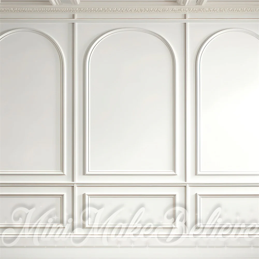Kate Interior Simple White Arch Wall Backdrop Designed by Mini MakeBelieve - Image 6
