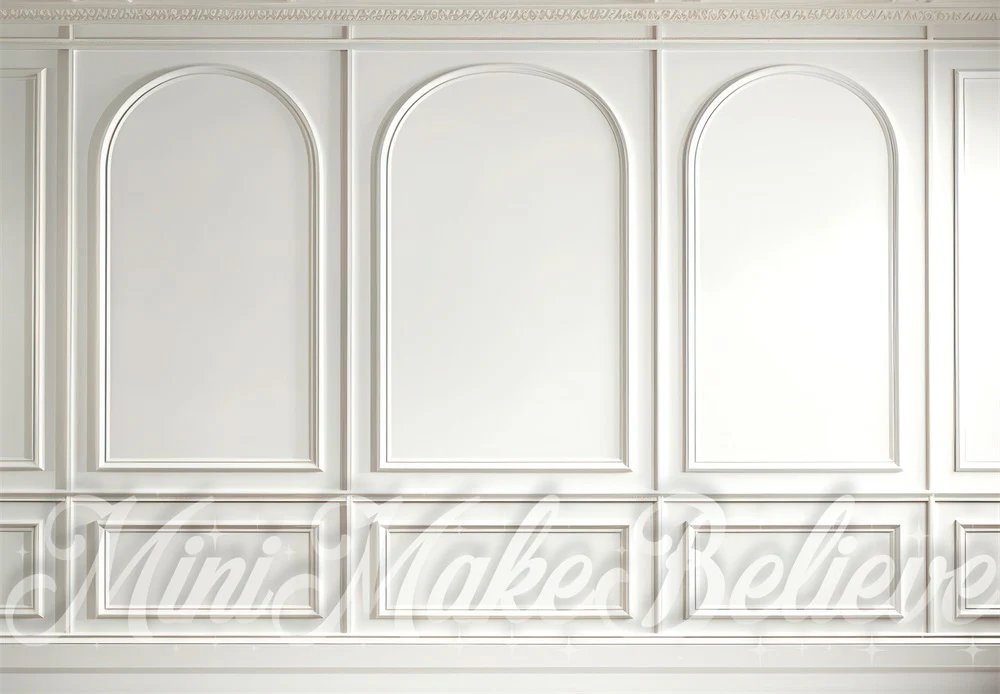 Kate Interior Simple White Arch Wall Backdrop Designed by Mini MakeBelieve - Image 7