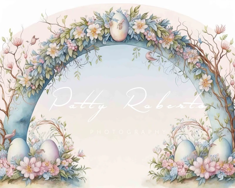 Kate Joyful Spring Easter Egg Backdrop Designed by Patty Robert - Image 3