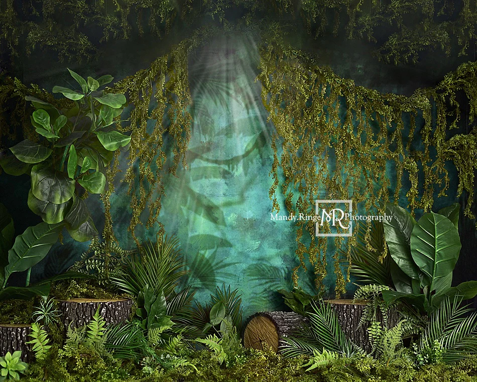 Kate Jungle Backdrop Designed by Mandy Ringe Photography - Image 13