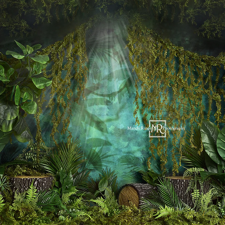 Kate Jungle Backdrop Designed by Mandy Ringe Photography - Image 14