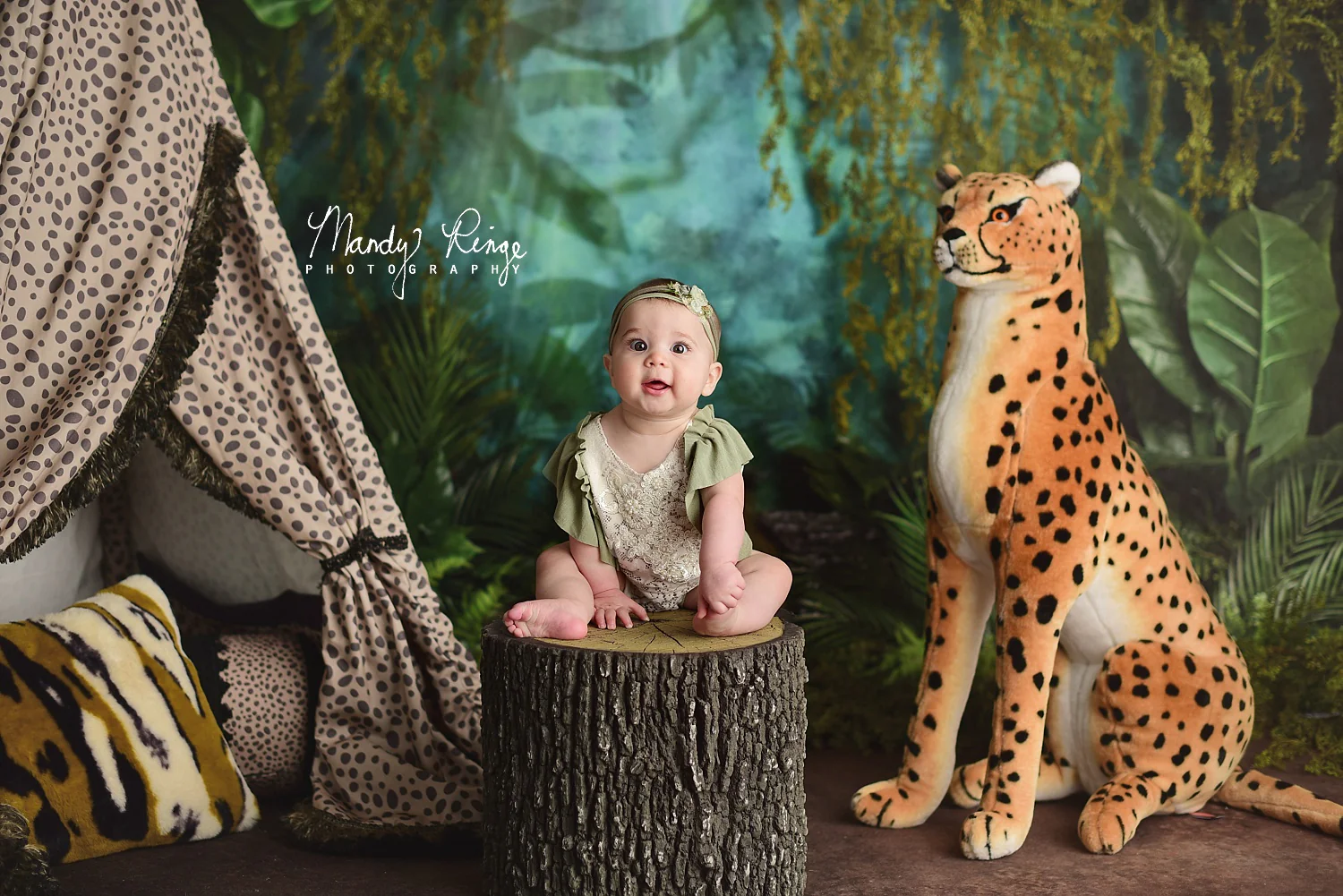 Kate Jungle Backdrop Designed by Mandy Ringe Photography - Image 3