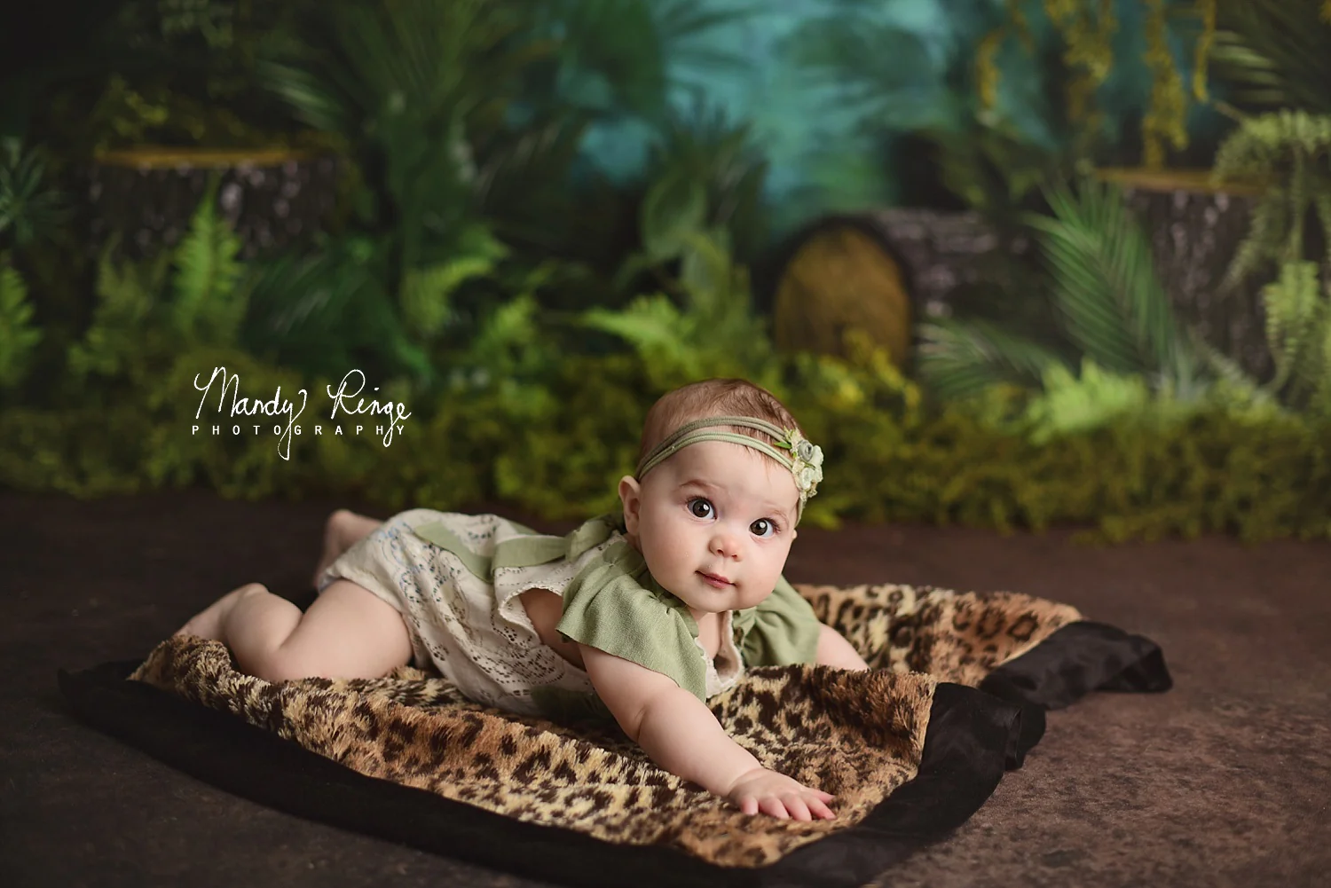 Kate Jungle Backdrop Designed by Mandy Ringe Photography - Image 4